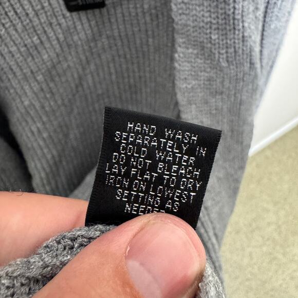 Cyrus Open Front Knit Pockets Cardigan Sweater US Women's L - Picture 6 of 7